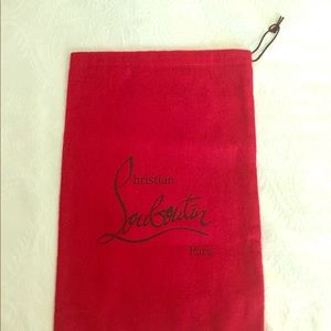 ❤️Authentic Christian Louboutin shoe dust bag❤️